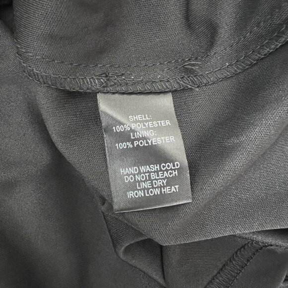 Lulus You Got It Black Polka Dot Mini Dress Sleeveless Ruffle V-Neck Womens Smal - Picture 9 of 11